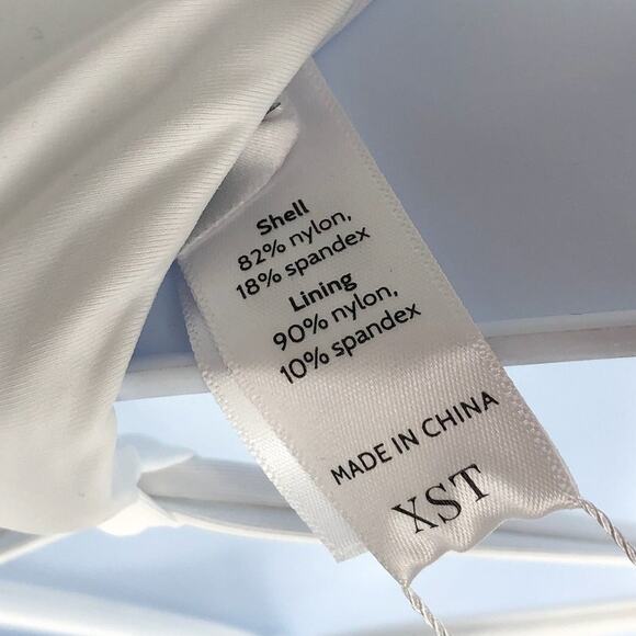 ANDIE SWIM Fiji One-Piece Swimsuit XS Tall US 0-2 White Lace-Up Back NWT - Picture 11 of 14